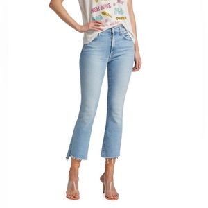 MOTHER 27 insider step crop fray limited edition